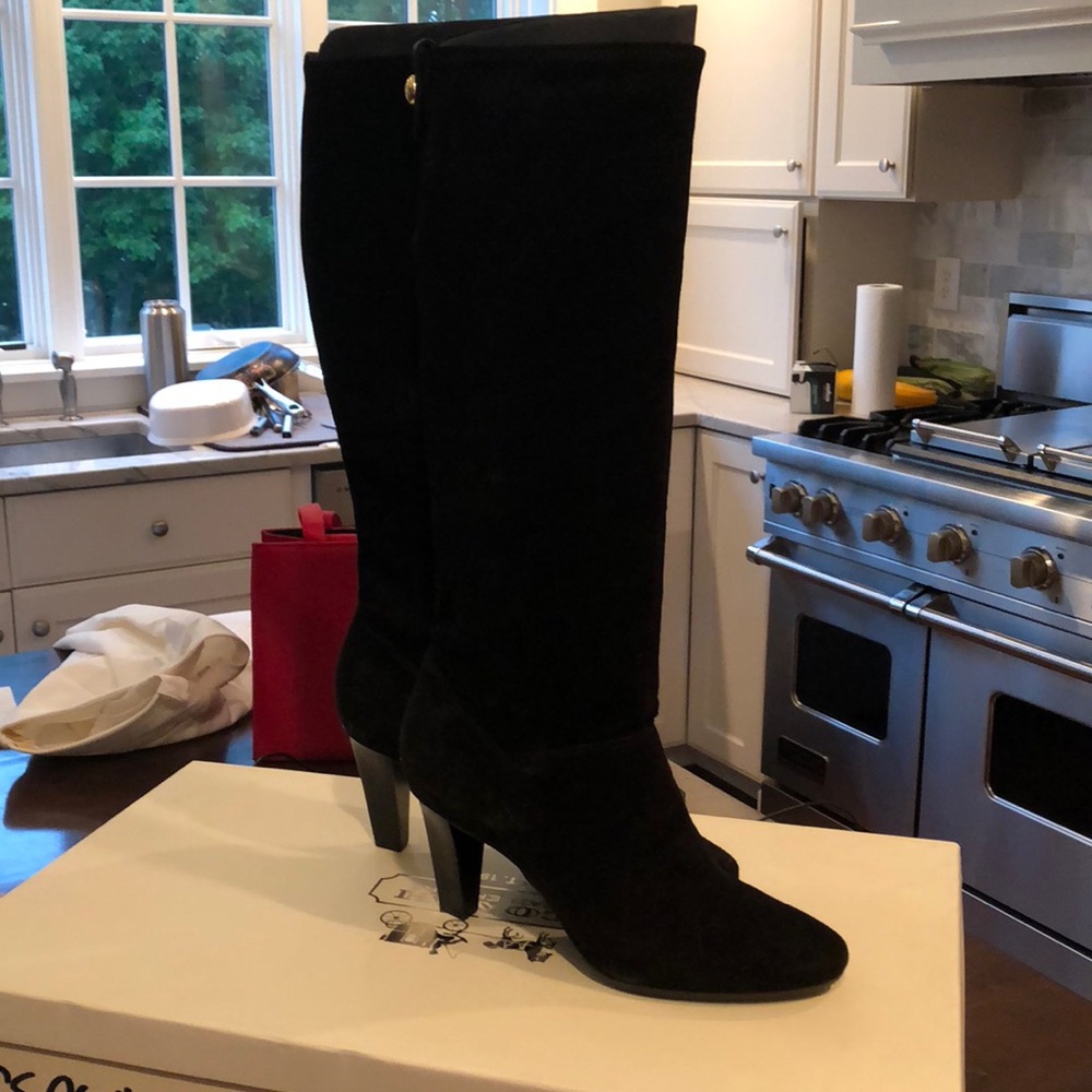 Coach suede boots